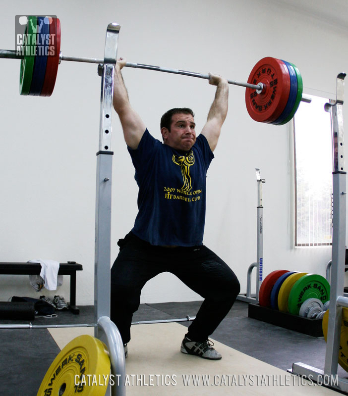 Rob Power Jerk - Olympic Weightlifting, strength, conditioning, fitness, nutrition - Catalyst Athletics 