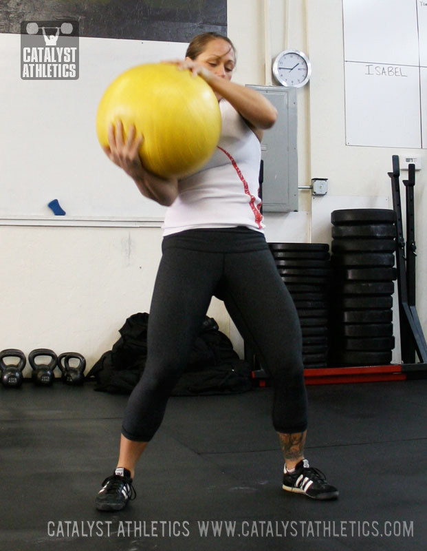 Jocelyn water ball - Olympic Weightlifting, strength, conditioning, fitness, nutrition - Catalyst Athletics 
