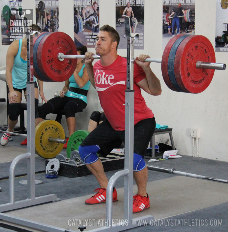 Tate back squat - Olympic Weightlifting, strength, conditioning, fitness, nutrition - Catalyst Athletics 
