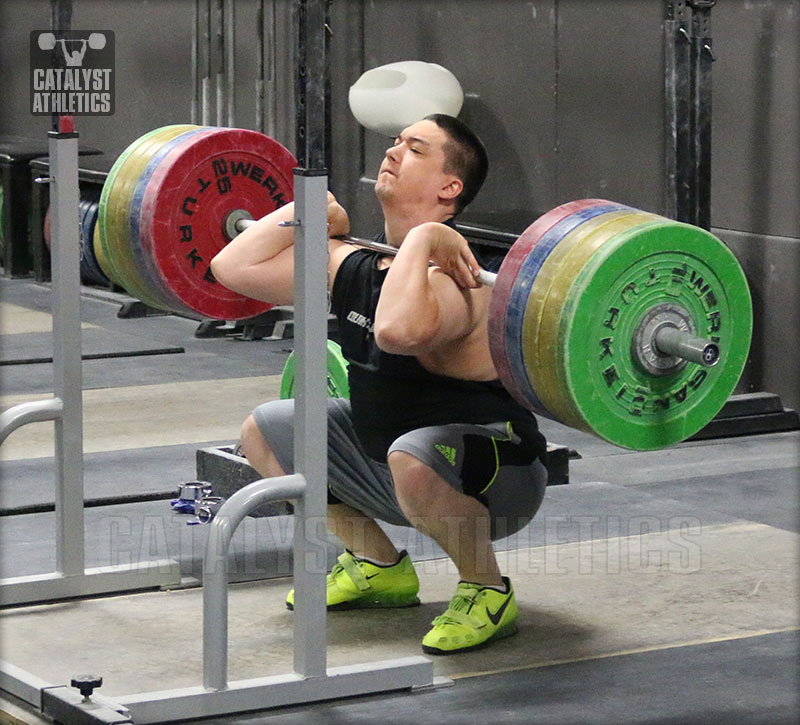 Supplemental Exercises for Olympic Weightlifting - Front squat