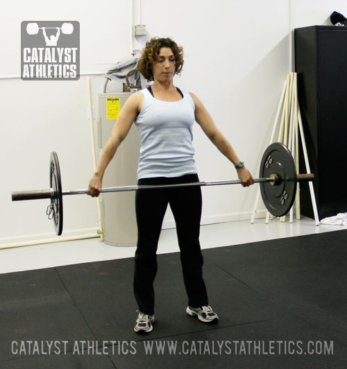 Natalie from CrossFit NorCal trying to convince herself to do a tall snatch - Olympic Weightlifting, strength, conditioning, fitness, nutrition - Catalyst Athletics 