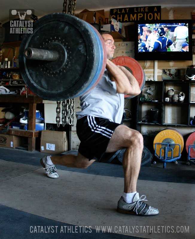 Josh Everett split clean - Olympic Weightlifting, strength, conditioning, fitness, nutrition - Catalyst Athletics 