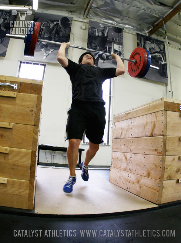 Steve split jerk - Olympic Weightlifting, strength, conditioning, fitness, nutrition - Catalyst Athletics 