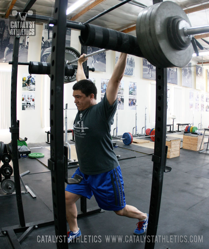 Jerk recovery - Olympic Weightlifting, strength, conditioning, fitness, nutrition - Catalyst Athletics 