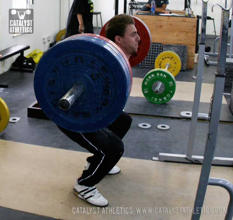 Dion back squat - Olympic Weightlifting, strength, conditioning, fitness, nutrition - Catalyst Athletics 