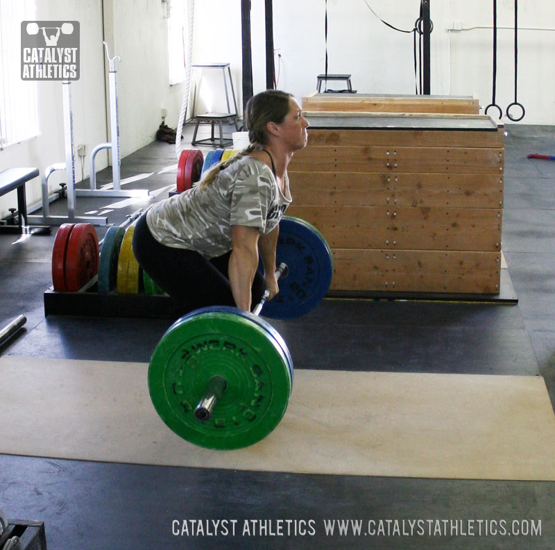 Jocelyn clean - Olympic Weightlifting, strength, conditioning, fitness, nutrition - Catalyst Athletics 