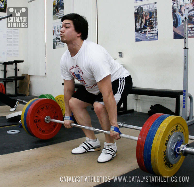 Steve clean pull - Olympic Weightlifting, strength, conditioning, fitness, nutrition - Catalyst Athletics 