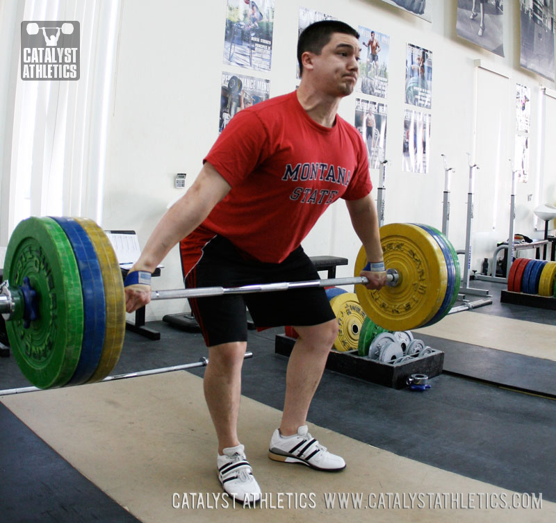 Steve snatch pull - Olympic Weightlifting, strength, conditioning, fitness, nutrition - Catalyst Athletics 