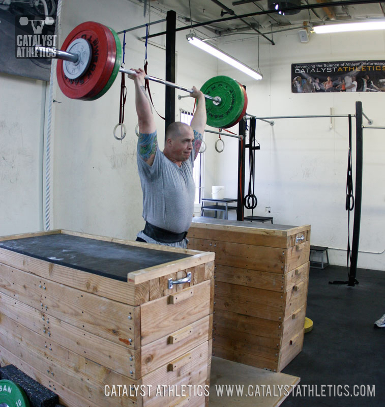 Kyle push press - Olympic Weightlifting, strength, conditioning, fitness, nutrition - Catalyst Athletics 