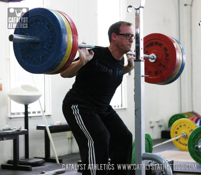 Dave back squat - Olympic Weightlifting, strength, conditioning, fitness, nutrition - Catalyst Athletics 