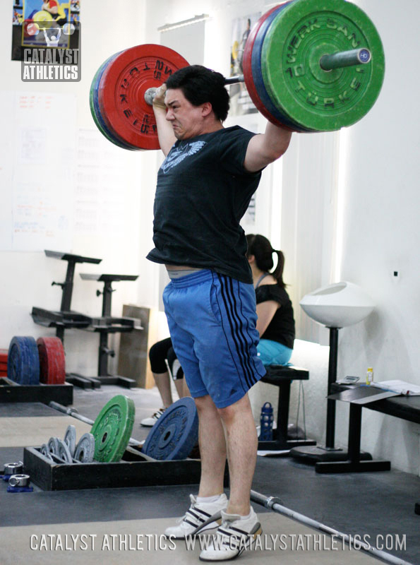 Steve snatch push press - Olympic Weightlifting, strength, conditioning, fitness, nutrition - Catalyst Athletics 