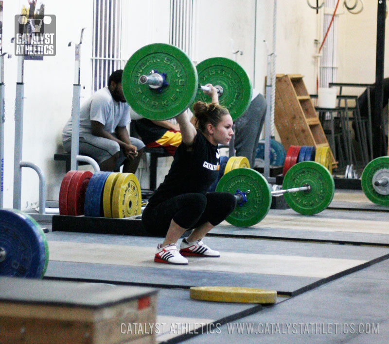 Alyssa snatch - Olympic Weightlifting, strength, conditioning, fitness, nutrition - Catalyst Athletics 