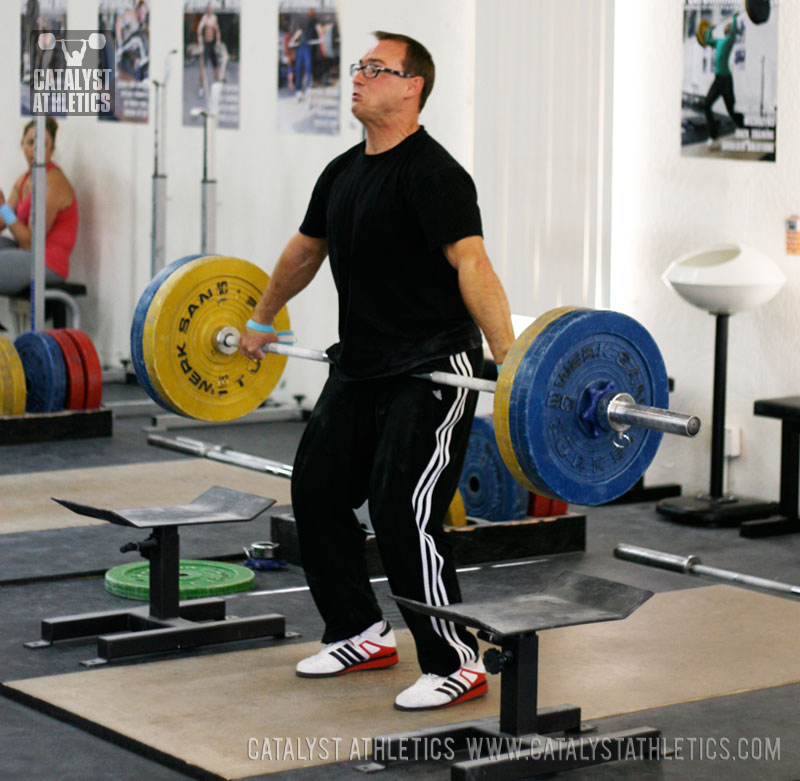 Dave block snatch pull - Olympic Weightlifting, strength, conditioning, fitness, nutrition - Catalyst Athletics 