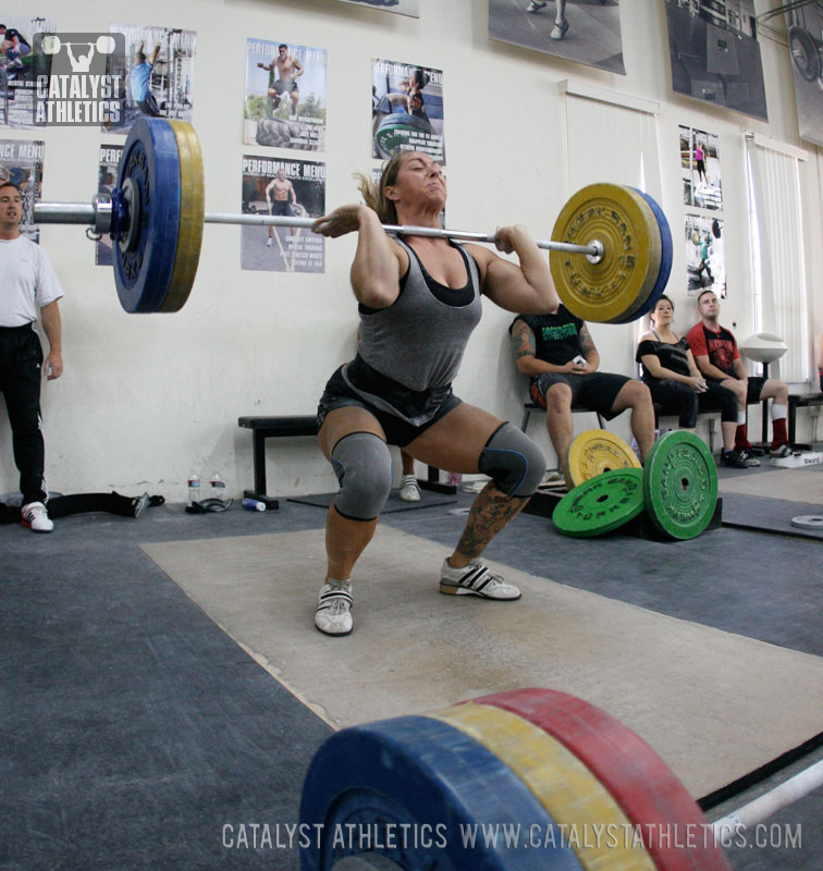 Jocelyn clean - Olympic Weightlifting, strength, conditioning, fitness, nutrition - Catalyst Athletics 