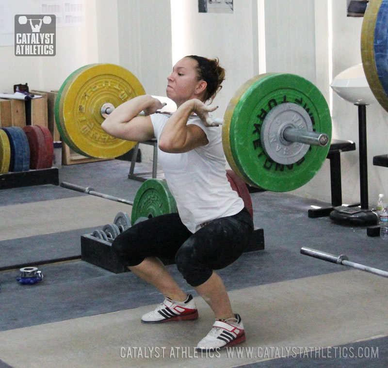 Alyssa clean - Olympic Weightlifting, strength, conditioning, fitness, nutrition - Catalyst Athletics 
