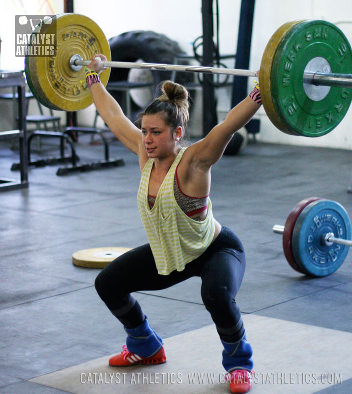 Jessica snatch - Olympic Weightlifting, strength, conditioning, fitness, nutrition - Catalyst Athletics 