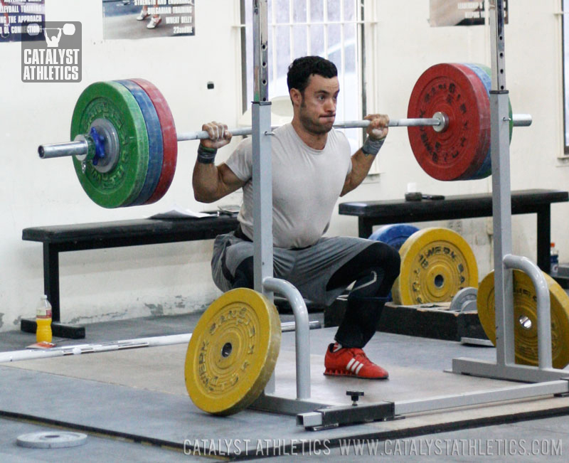 Zack Back Squat - Olympic Weightlifting, strength, conditioning, fitness, nutrition - Catalyst Athletics 