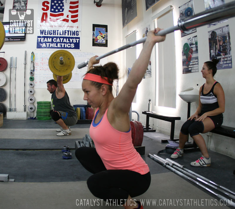 Greg Snatch, Alyssa OHS - Olympic Weightlifting, strength, conditioning, fitness, nutrition - Catalyst Athletics 