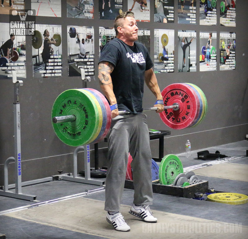 Tate Clean Pull - Olympic Weightlifting, strength, conditioning, fitness, nutrition - Catalyst Athletics 