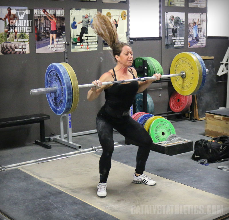 Jocelyn Clean - Olympic Weightlifting, strength, conditioning, fitness, nutrition - Catalyst Athletics 