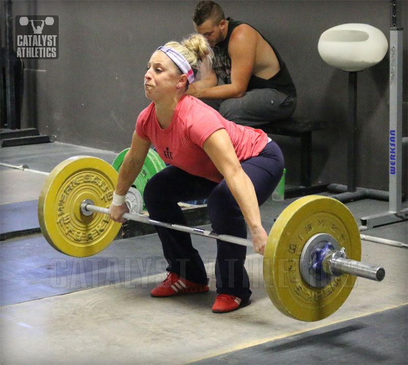 Danielle Snatch - Olympic Weightlifting, strength, conditioning, fitness, nutrition - Catalyst Athletics 