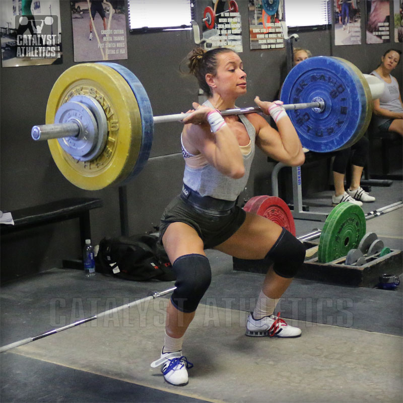 Jessica Power Clean - Olympic Weightlifting, strength, conditioning, fitness, nutrition - Catalyst Athletics 