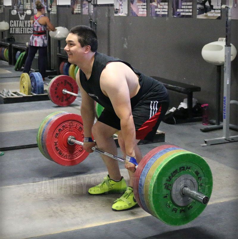 Steve Clean Pull - Olympic Weightlifting, strength, conditioning, fitness, nutrition - Catalyst Athletics 