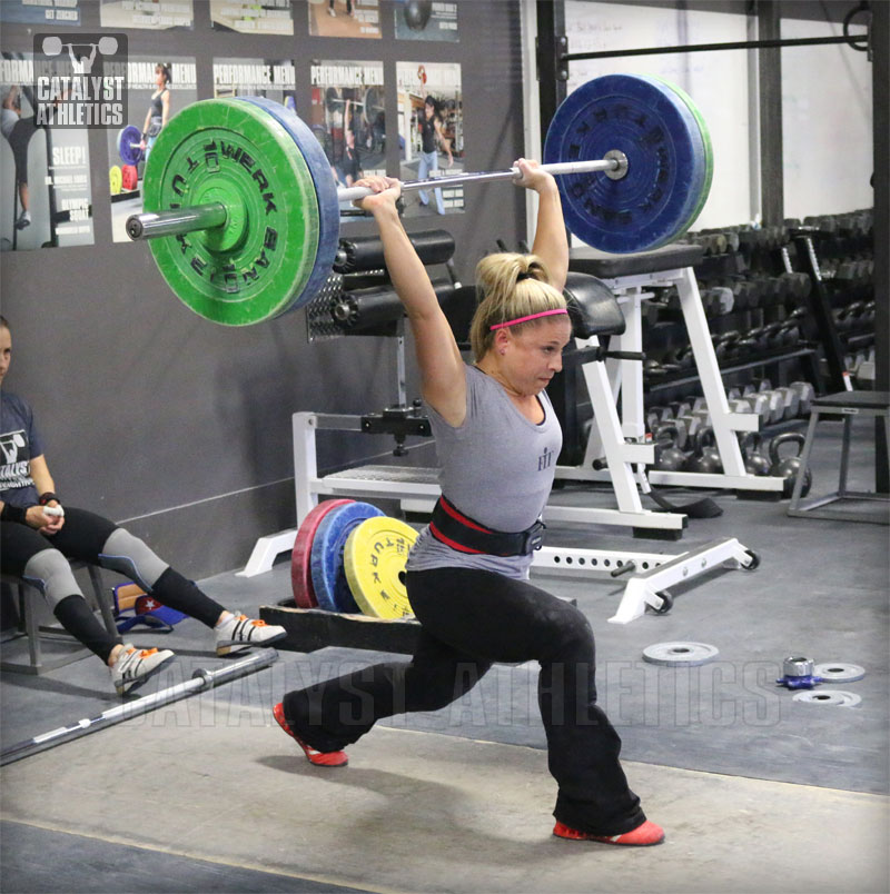 Danielle Jerk - Olympic Weightlifting, strength, conditioning, fitness, nutrition - Catalyst Athletics 