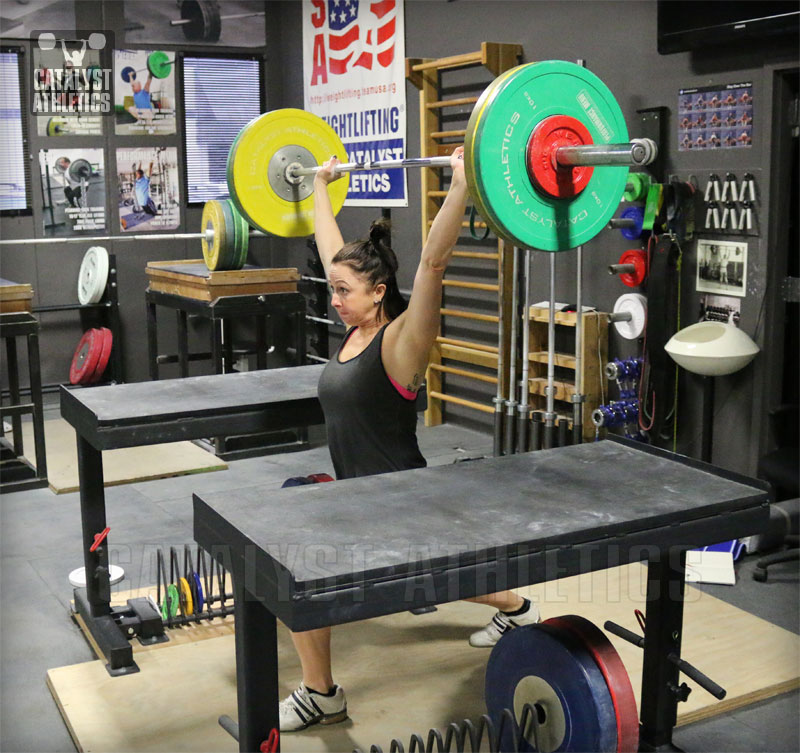 Aimee Jerk - Olympic Weightlifting, strength, conditioning, fitness, nutrition - Catalyst Athletics 