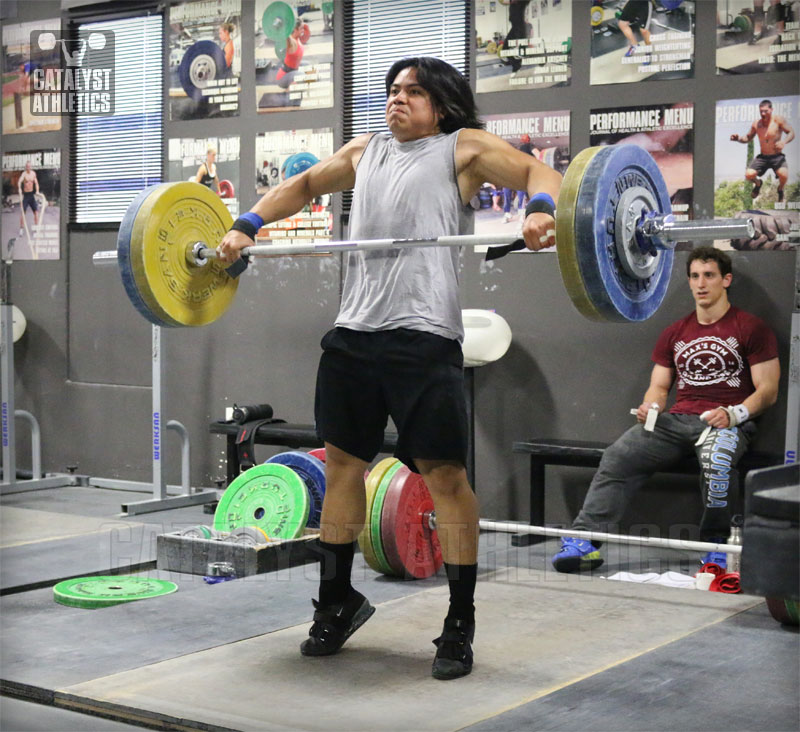 Leo Snatch High-Pull - Olympic Weightlifting, strength, conditioning, fitness, nutrition - Catalyst Athletics 