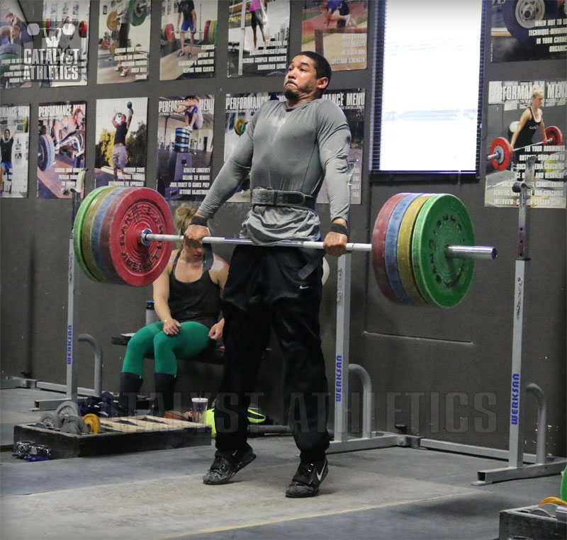 CJ Clean Pull - Olympic Weightlifting, strength, conditioning, fitness, nutrition - Catalyst Athletics 