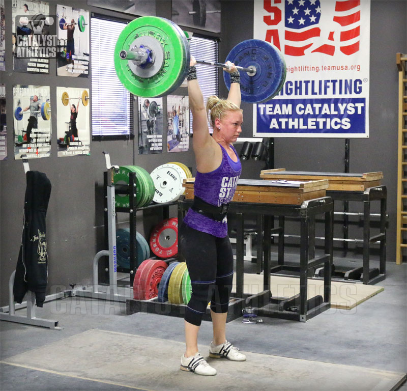 Chelsea Jerk - Olympic Weightlifting, strength, conditioning, fitness, nutrition - Catalyst Athletics 