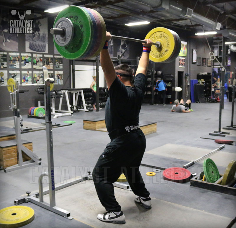 Brian Power Jerk - Olympic Weightlifting, strength, conditioning, fitness, nutrition - Catalyst Athletics 