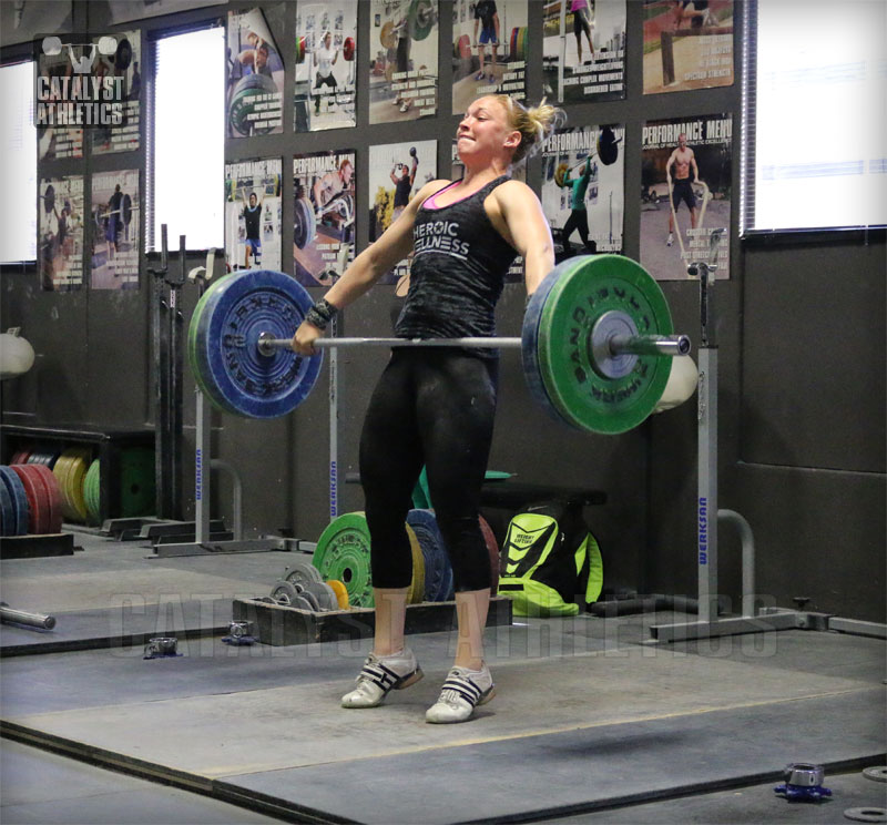 Chelsea Snatch - Olympic Weightlifting, strength, conditioning, fitness, nutrition - Catalyst Athletics 