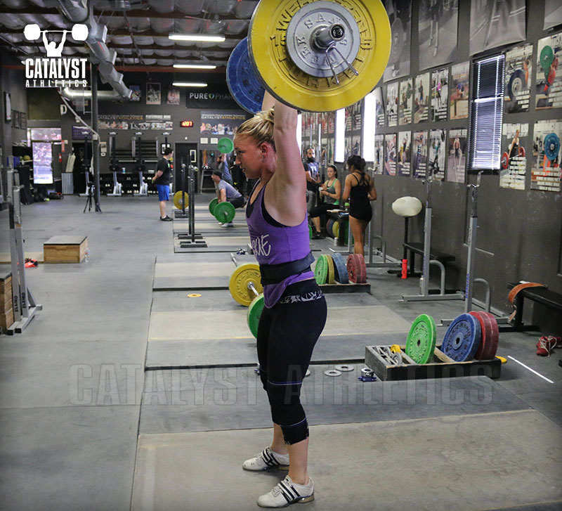 Chelsea jerk - Olympic Weightlifting, strength, conditioning, fitness, nutrition - Catalyst Athletics 