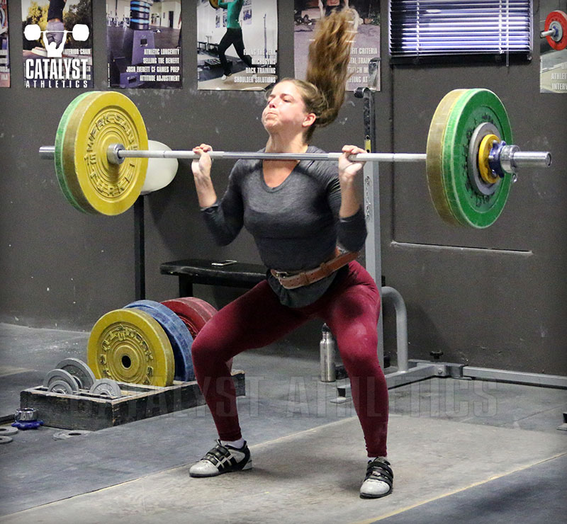 Adee power clean - Olympic Weightlifting, strength, conditioning, fitness, nutrition - Catalyst Athletics 