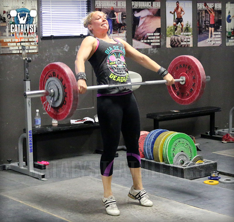 Chelsea snatch - Olympic Weightlifting, strength, conditioning, fitness, nutrition - Catalyst Athletics 
