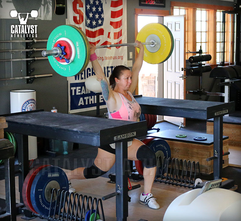 Aimee jerk - Olympic Weightlifting, strength, conditioning, fitness, nutrition - Catalyst Athletics 