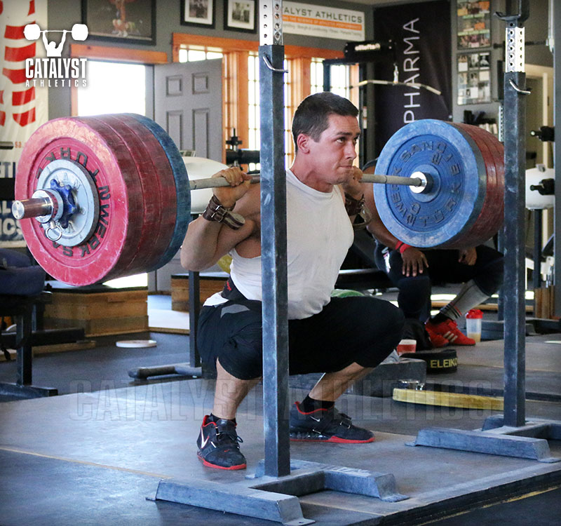 John back squat - Olympic Weightlifting, strength, conditioning, fitness, nutrition - Catalyst Athletics 
