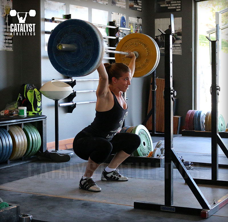 Adee overhead squat - Olympic Weightlifting, strength, conditioning, fitness, nutrition - Catalyst Athletics 