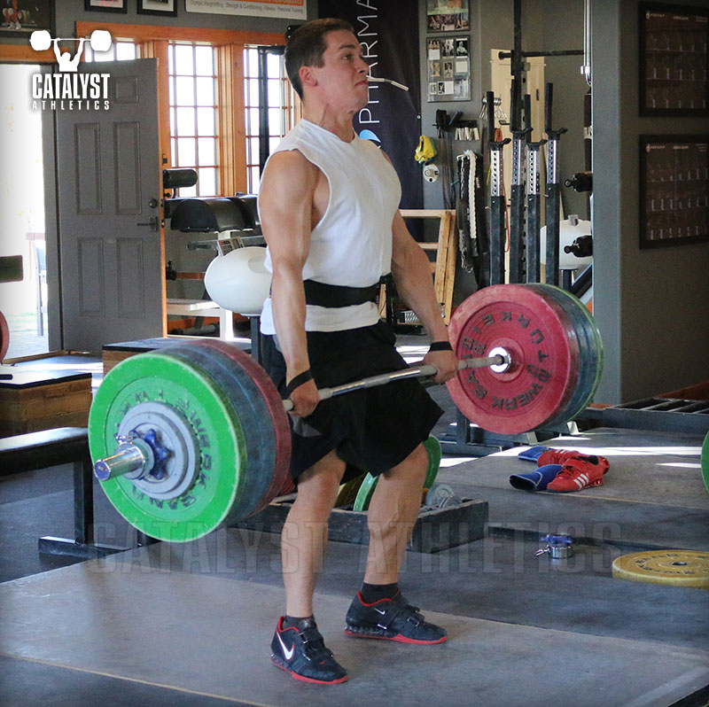 John clean pull - Olympic Weightlifting, strength, conditioning, fitness, nutrition - Catalyst Athletics 