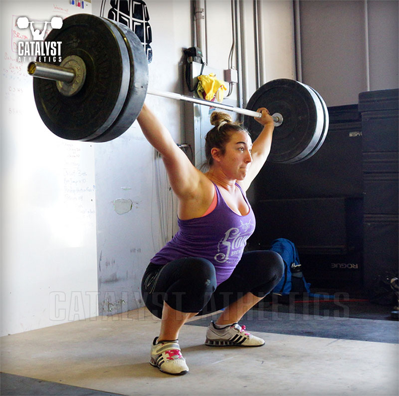 Sam snatch - Olympic Weightlifting, strength, conditioning, fitness, nutrition - Catalyst Athletics 