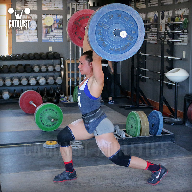 Jessica jerk - Olympic Weightlifting, strength, conditioning, fitness, nutrition - Catalyst Athletics 