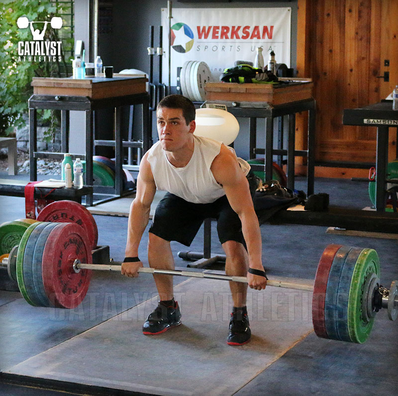 John clean pull - Olympic Weightlifting, strength, conditioning, fitness, nutrition - Catalyst Athletics 