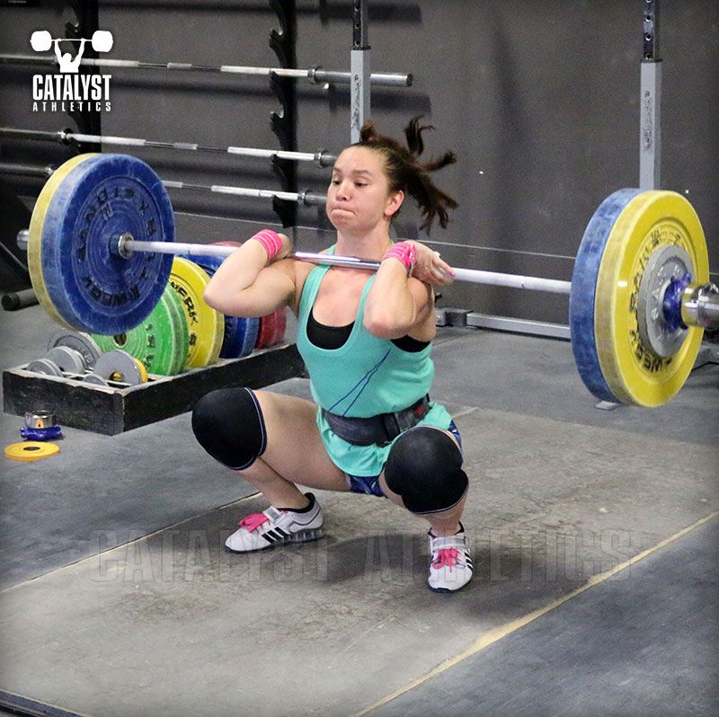 Alyssa clean - Olympic Weightlifting, strength, conditioning, fitness, nutrition - Catalyst Athletics 