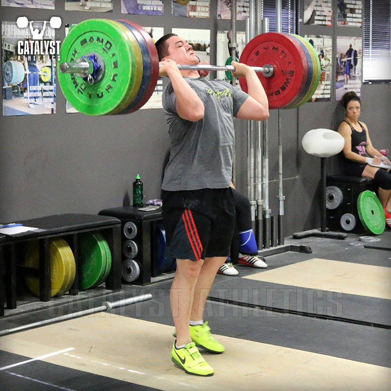 Steve jerk - Olympic Weightlifting, strength, conditioning, fitness, nutrition - Catalyst Athletics 