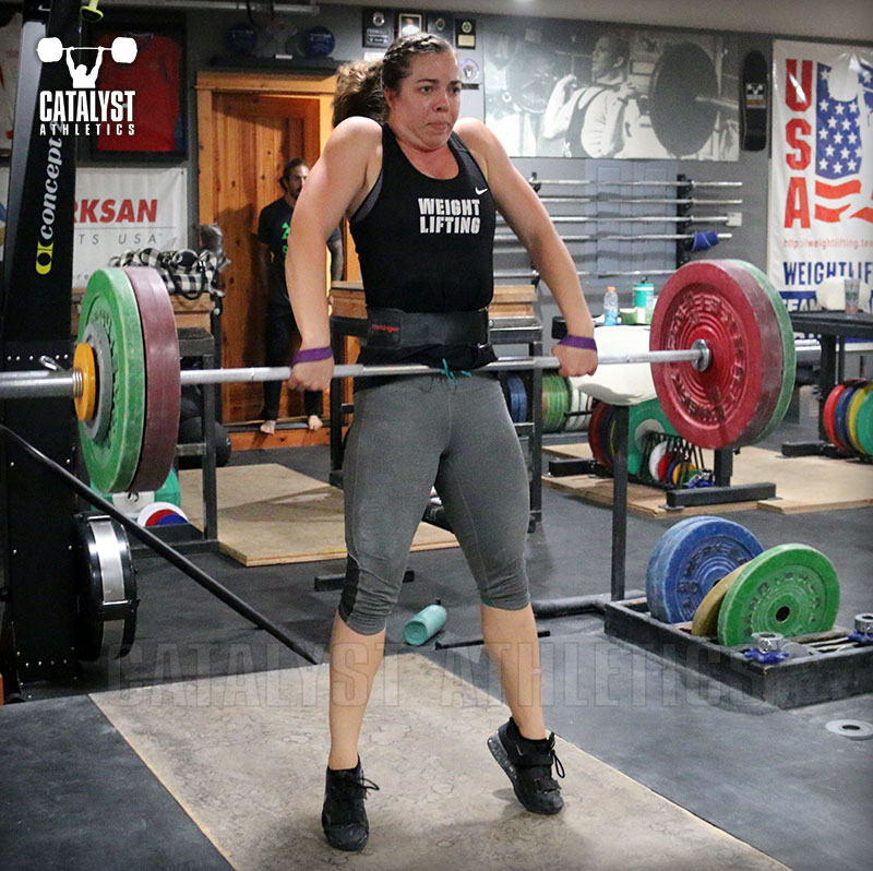 Susan clean pull - Olympic Weightlifting, strength, conditioning, fitness, nutrition - Catalyst Athletics 