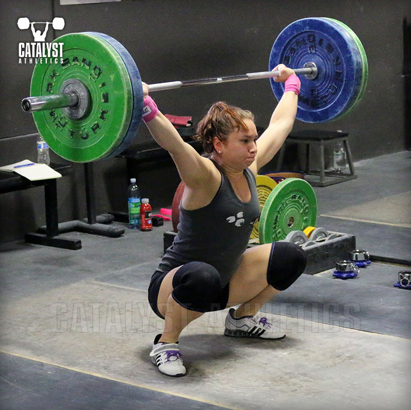 Alyssa snatch - Olympic Weightlifting, strength, conditioning, fitness, nutrition - Catalyst Athletics 