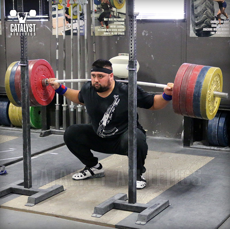 Brian back squat - Olympic Weightlifting, strength, conditioning, fitness, nutrition - Catalyst Athletics 