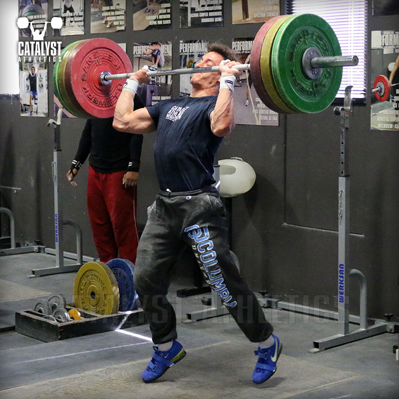 Jason jerk - Olympic Weightlifting, strength, conditioning, fitness, nutrition - Catalyst Athletics 